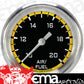Classic Instruments AX394YAPF Autocross Yellow 2 5/8" Air Fuel Ratio Gauge