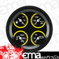 Classic Instruments AX76YBLF Autocross Yellow - Quad Gauge 3-3/8" (240-33 OHM)