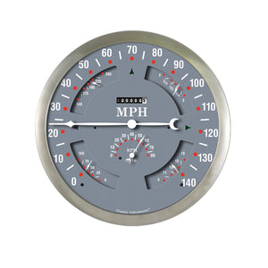 Classic Instruments BOGSG Big Ol' Gauge 7 5/8" Speedo, Tach, Fuel 240