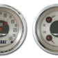 Classic Instruments CIAN02SHC American Nickel - 2 Gauge Set 3-3/8" Speedo & 3-3/8" Quad