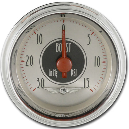 Classic Instruments CIAN08SHC American Nickel - Boost Gauge 2-1/8"