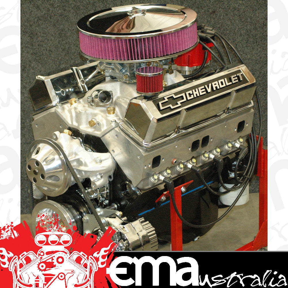 Engine Master Australia Chev383Turnkey Chev383Turnkey EMA - Chevrolet Turnkey 383 Stroker Engine Alloy Heads 430HP 450 Ft/Lbs @5700RPM