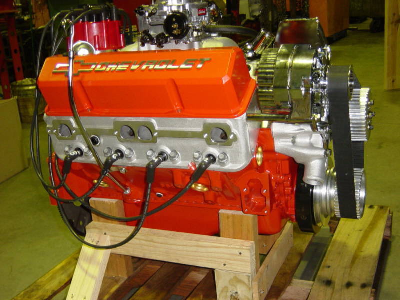Engine Master Australia Chev383VortecRollerCam Chev383Vortecrollercam EMA - Chevy 383 Vortec Roller Cam Turnkey w/ Edelbrock Alloy E210 Heads