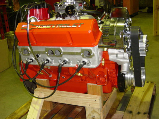 Engine Master Australia Chev383VortecRollerCam Chev383Vortecrollercam EMA - Chevy 383 Vortec Roller Cam Turnkey w/ Edelbrock Alloy E210 Heads