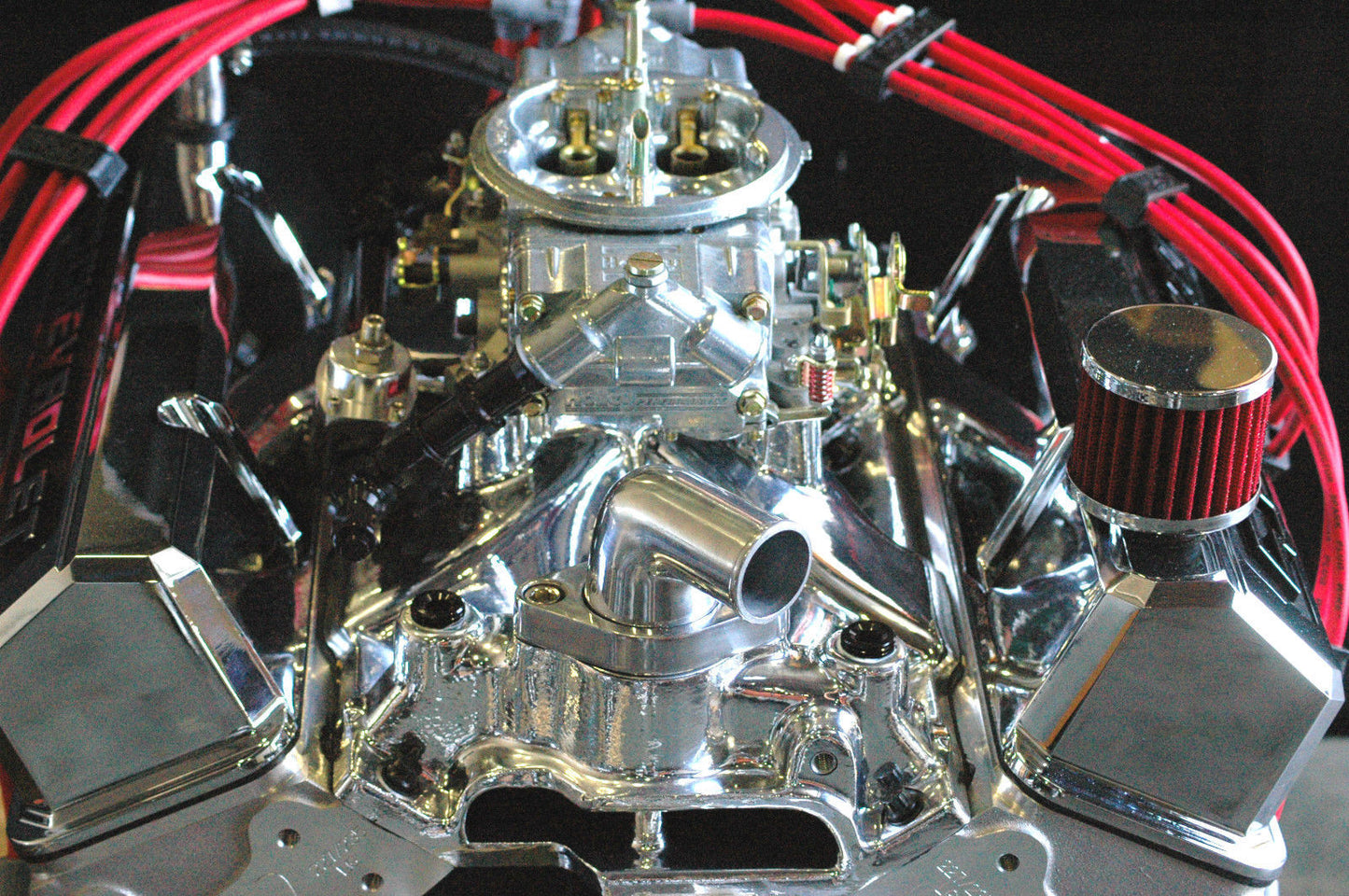 Engine Master Australia Chev434Stroker Chev434Stroker EMA Engines - Chev SB 434 Stroker Dart SHP Block Afr Alloy Heads 580HP/550 Ft/Lbs Long Engine