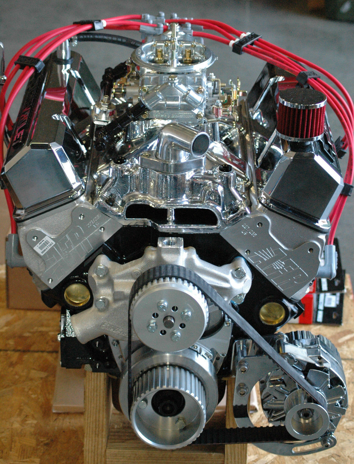 Engine Master Australia Chev434Stroker Chev434Stroker EMA Engines - Chev SB 434 Stroker Dart SHP Block Afr Alloy Heads 580HP/550 Ft/Lbs Long Engine