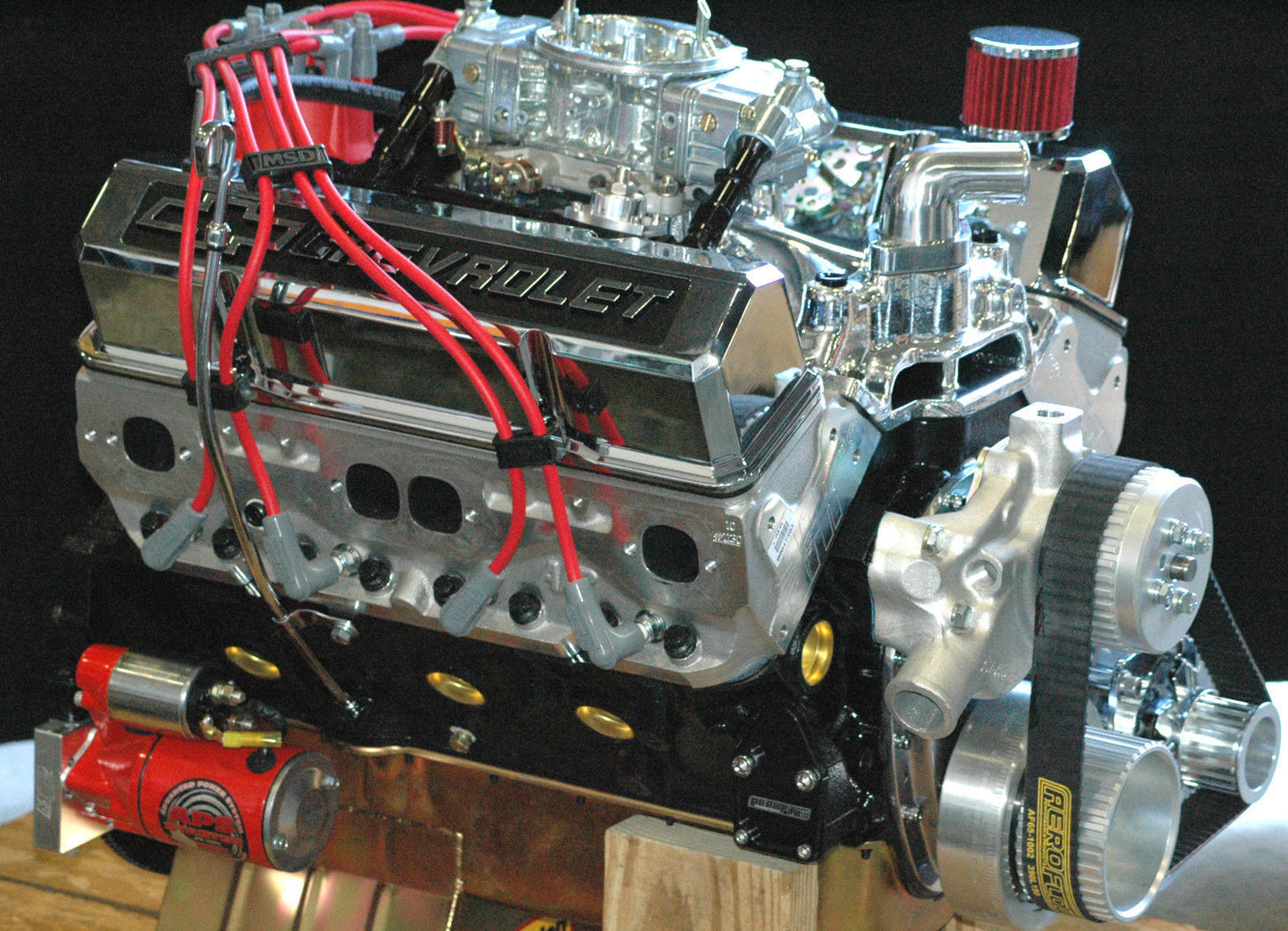 Engine Master Australia Chev434Stroker Chev434Stroker EMA Engines - Chev SB 434 Stroker Dart SHP Block Afr Alloy Heads 580HP/550 Ft/Lbs Long Engine