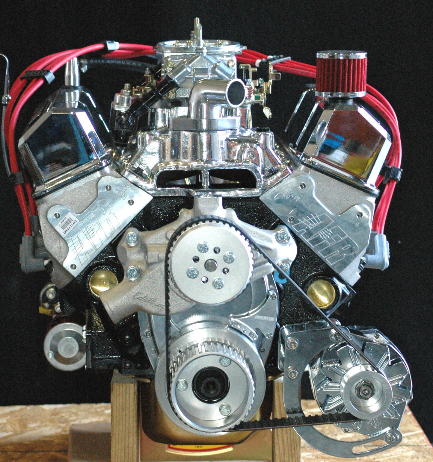 Engine Master Australia Chev434Stroker Chev434Stroker EMA Engines - Chev SB 434 Stroker Dart SHP Block Afr Alloy Heads 580HP/550 Ft/Lbs Long Engine