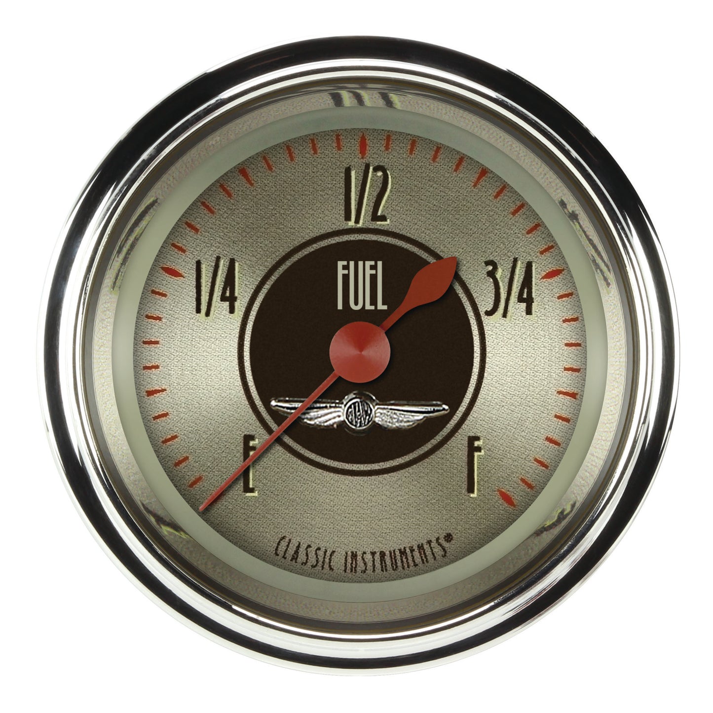 Classic Instruments CIAN109SHC American Nickel - Programmable Fuel Gauge 2-1/8"