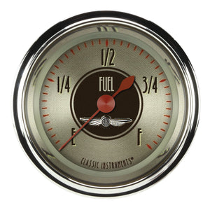 Classic Instruments CIAN109SHC American Nickel - Programmable Fuel Gauge 2-1/8"
