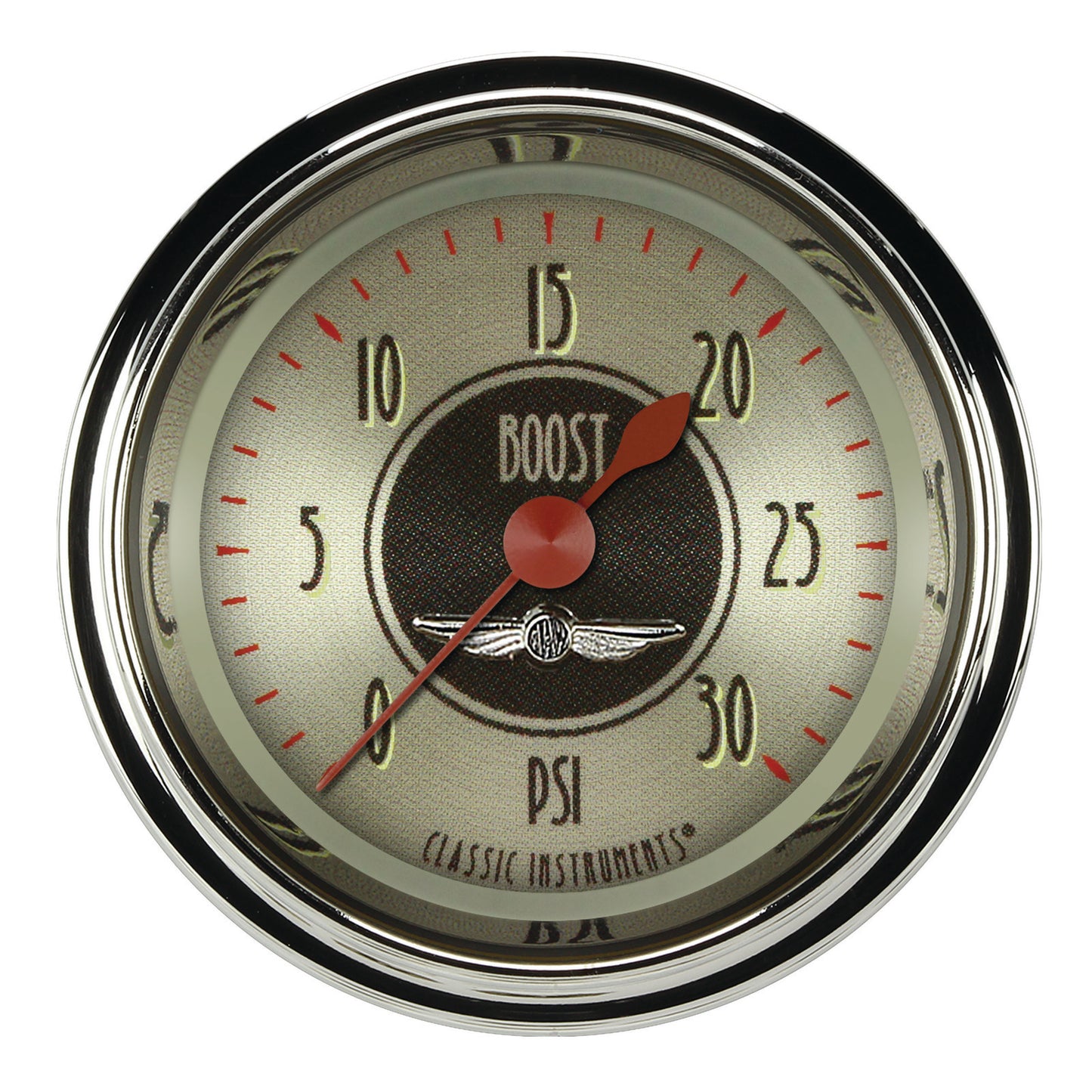 Classic Instruments CIAN142SHC American Nickel 2-1/8" Boost Gauge