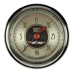 Classic Instruments CIAN142SHC American Nickel 2-1/8" Boost Gauge