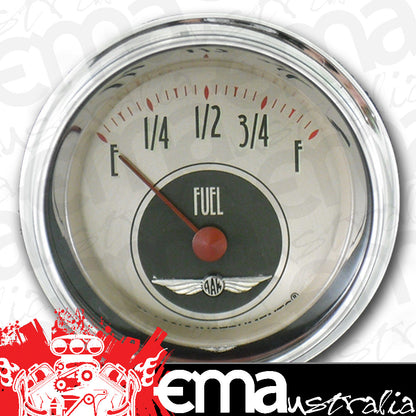 Classic Instruments CIAN14SHC American Nickel - Fuel Gauge 0-30 OHM 2-1/8"