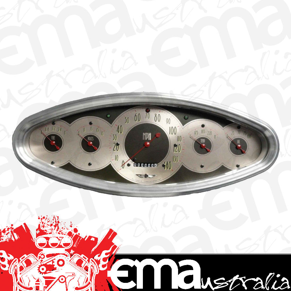 Classic Instruments CIAN3200 American Nickel - 5 Gauge Oval Cluster