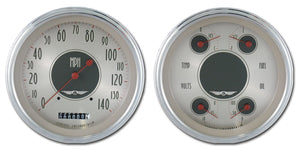 Classic Instruments CIAN52SLC American Nickel 4 - 5/8" Speedo & Quad Gauges