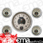 Classic Instruments CIAN65SLC American Nickel - 5 Gauge Set 4-5/8" Speedtachular & 2-1/8" Fuel, Oil, Temp, Volts