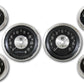 Classic Instruments | CIAT01SHC | American Tradition - 6 Gauge Set 3-3/8" Speedo & Tacho, 2-1/18" Fuel, Oil, Temp, Volts