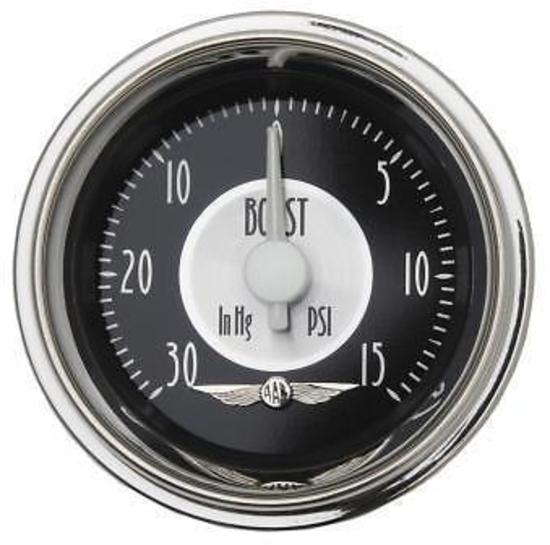 Classic Instruments CIAT08SHC American Tradition - Boost Gauge 2-1/8"