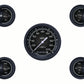 Classic Instruments CIAX00GBLF Autocross Grey - 5 Gauge Set 3-3/8" Speedo, 2-1/18" Fuel, Oil, Temp, Volts