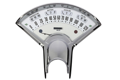 Classic Instruments CIBET00W Direct Fit Chev Bel Era III White 1955 1956