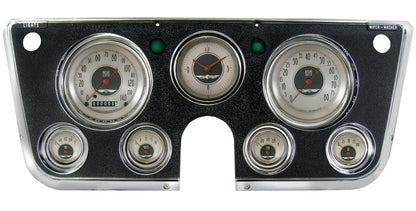 Classic Instruments CICT67AN 1967 - 72 Chevy Truck All American Nickel Gauge Set