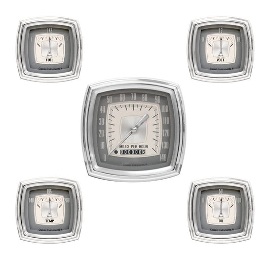 Classic Instruments CIES00 Esquire - 5 Gauge Set