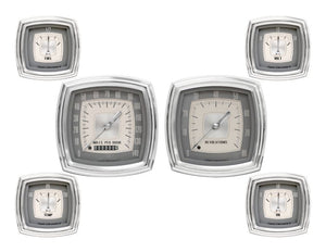 Classic Instruments CIES01 Esquire - 6 Gauge Set 4" Speedo & Tach, 2 - 5/8" Others