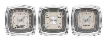 Classic Instruments CIES03 Esquire - 3 Gauge Set 4" Speedo & Tach & Quad Gauge