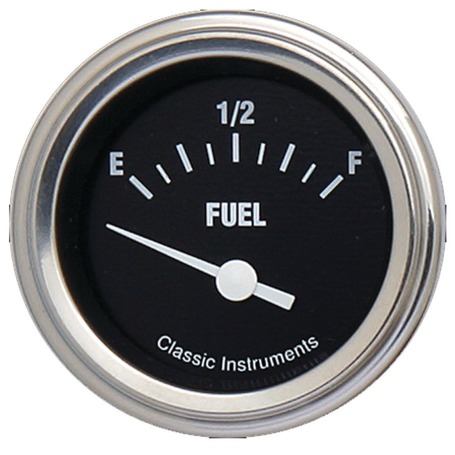 Classic Instruments | CIHR12SLF | Hot Rod - Fuel Gauge 0-90 OHM 2-1/8"