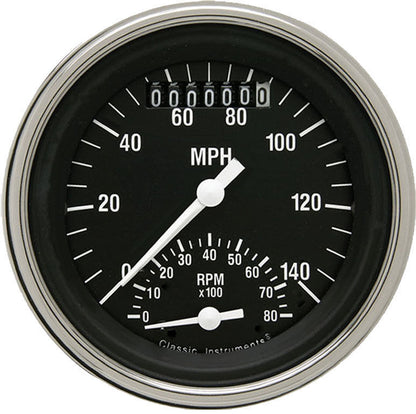 Classic Instruments CIHR20SLF Hot Rod Ultimate Speedometer/Tachometer