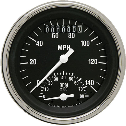 Classic Instruments CIHR20SLF Hot Rod Ultimate Speedometer/Tachometer
