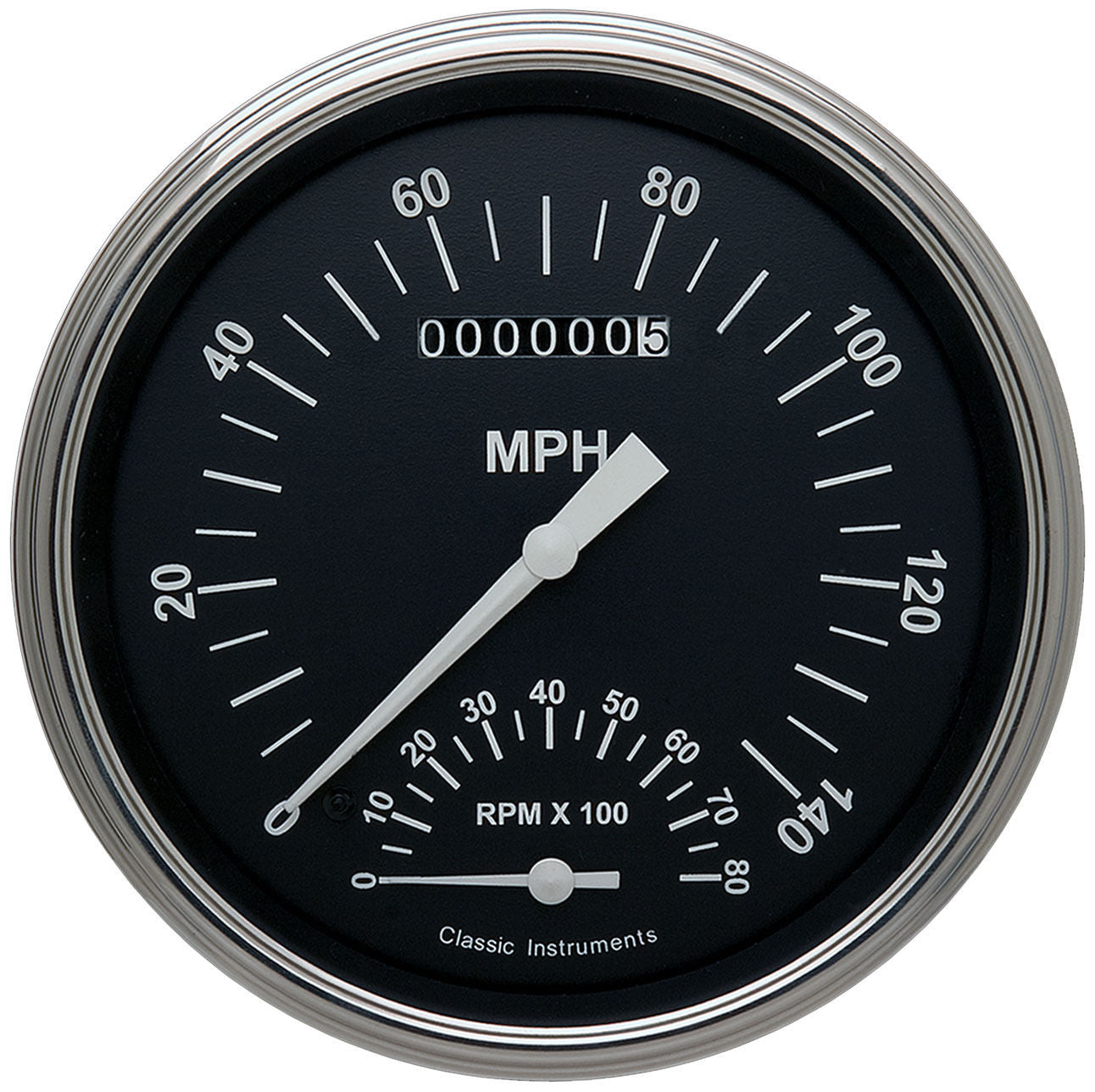 Classic Instruments CIHR50SLF Hot Rod 4 - 5/8" Speedtachular Gauge