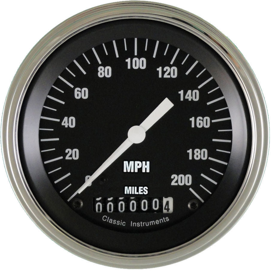 Classic Instruments CIHR57SLF Hot Rod - Speedometer Gauge 3-3/8"