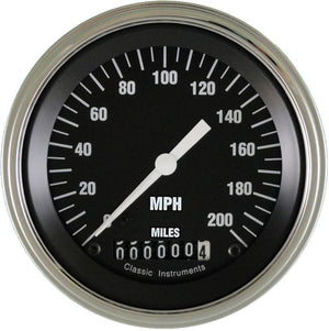 Classic Instruments CIHR57SLF Hot Rod - Speedometer Gauge 3-3/8"