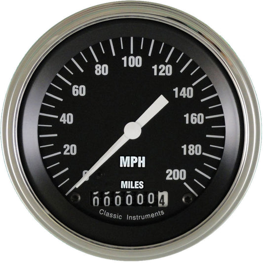 Classic Instruments CIHR57SLF Hot Rod - Speedometer Gauge 3-3/8"