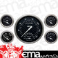 Classic Instruments CIHR65SLF Hot Rod - 5 Gauge Set 4-5/8" Speedtachular & 2-1/8" Fuel, Oil, Temp, Volts