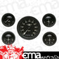 Classic Instruments CIMA00BLF Moal Bomber - 5 Gauge Set 3-3/8" Speedo, 2-1/18" Fuel, Oil, Temp, Volts