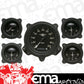 Classic Instruments CIMA00BLFBZ Moal Bomber Bezel - 5 Gauge Set 3-3/8" Speedo, 2-1/18" Fuel, Oil, Temp, Volts