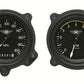 Classic Instruments CIMA01BLFBZ Moal Bomber Bezel - 6 Gauge Set 3-3/8" Speedo & Tacho, 2-1/18" Fuel, Oil, Temp, Volts