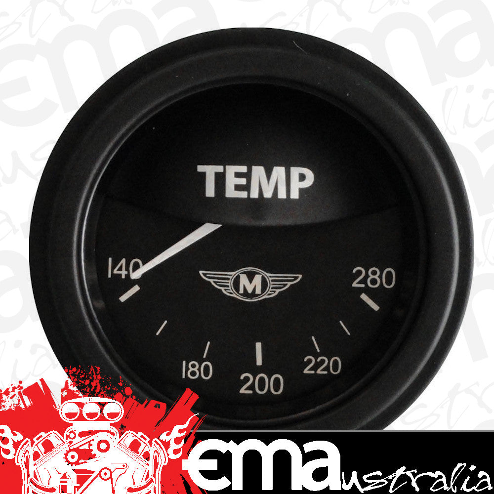 Classic Instruments CIMA26BLF Moal Bomber - Water Temp Gauge 2-1/6"