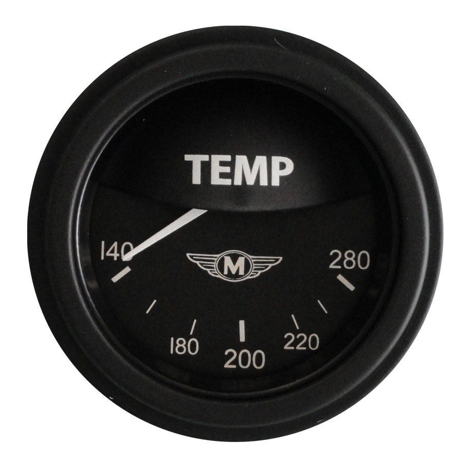 Classic Instruments CIMA26BLF Moal Bomber - Water Temp Gauge 2-1/6"