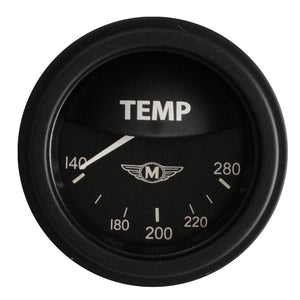 Classic Instruments CIMA26BLF Moal Bomber - Water Temp Gauge 2-1/6"