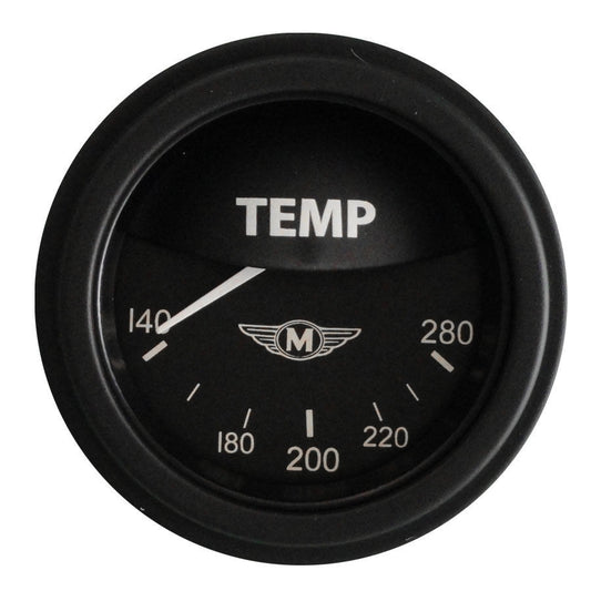 Classic Instruments CIMA26BLF Moal Bomber - Water Temp Gauge 2-1/6"