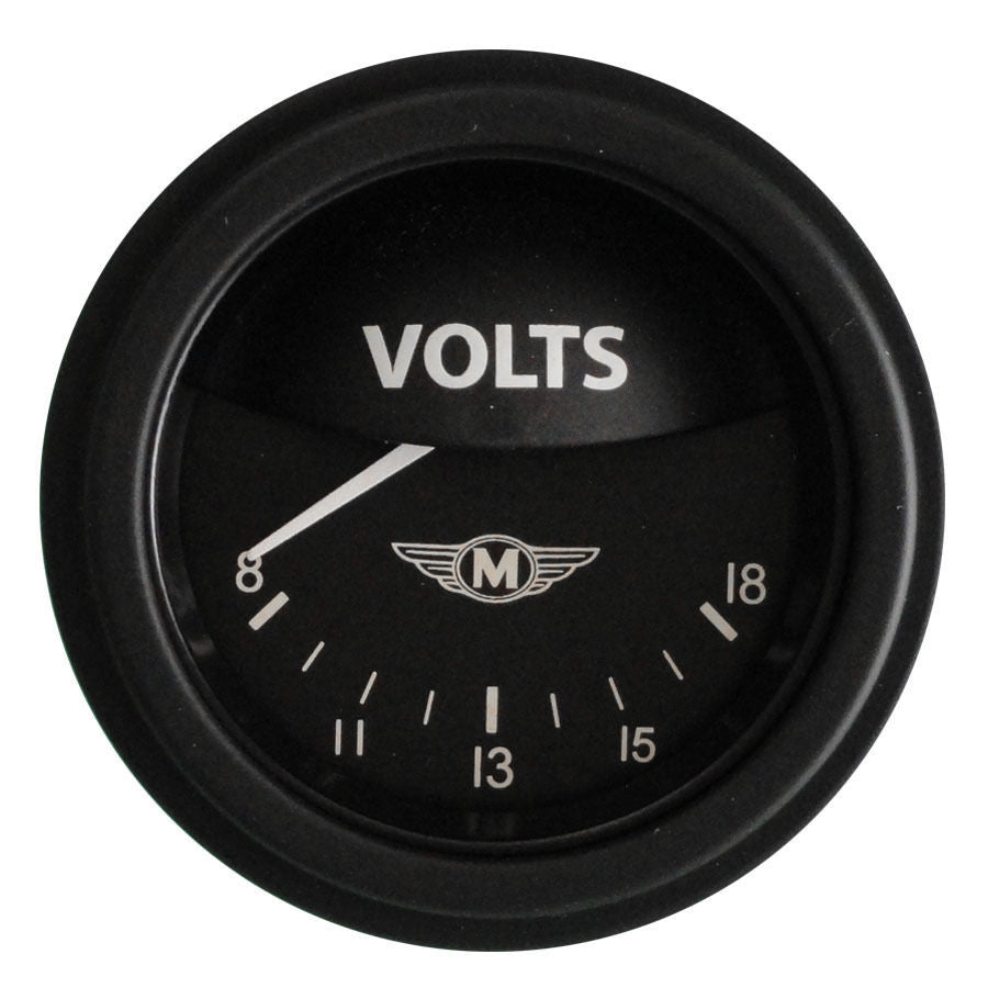 Classic Instruments CIMA30BLF Moal Bomber - Volt Gauge 2-1/8"