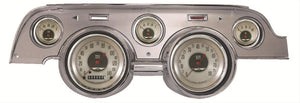 Classic Instruments CIMU67ANBA 1967 - 68 Mustang All - American Nickel Gauge Set