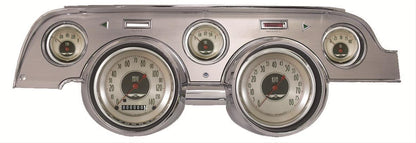 Classic Instruments CIMU67ANBA 1967 - 68 Mustang All - American Nickel Gauge Set