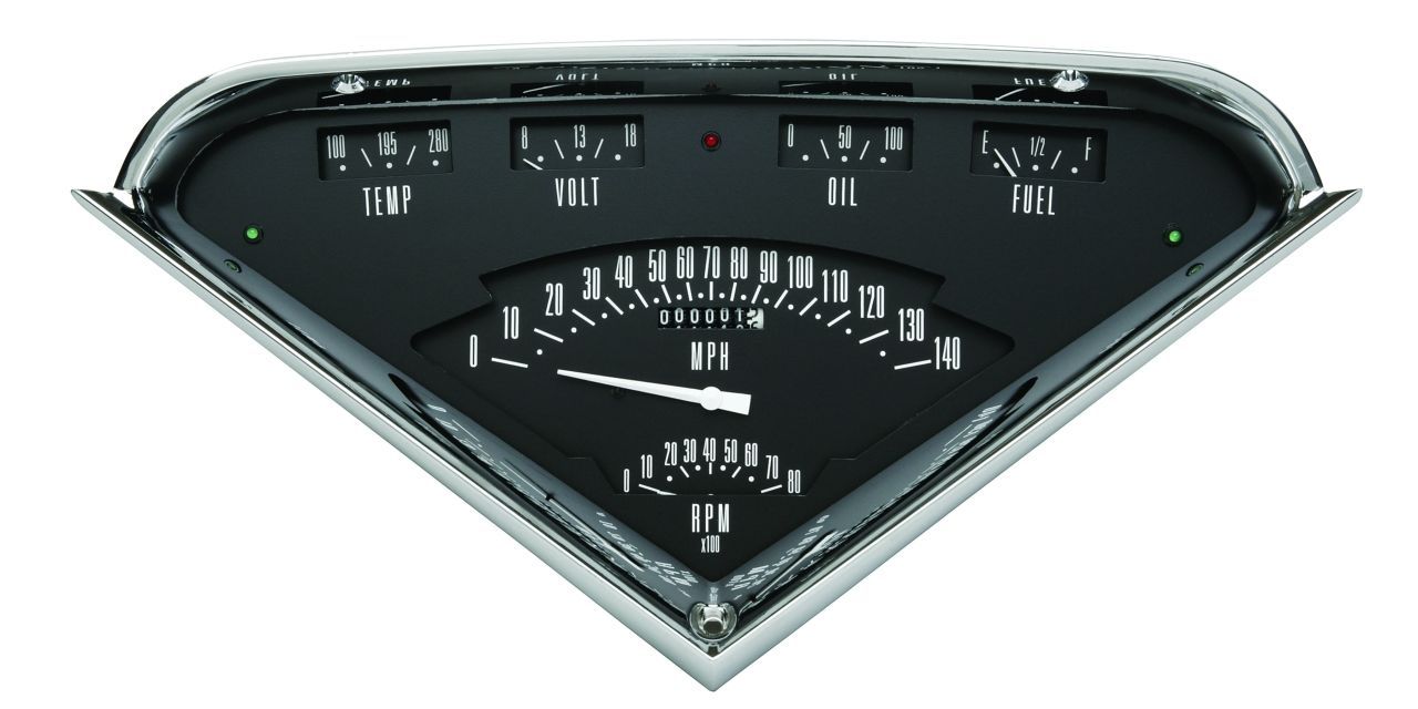 Classic Instruments CITF01B 55 - 59 Chev Truck Tach - Force Package Gauge Set