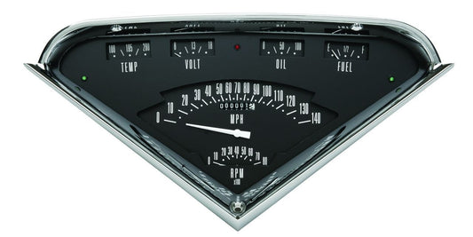 Classic Instruments CITF01B 55 - 59 Chev Truck Tach - Force Package Gauge Set