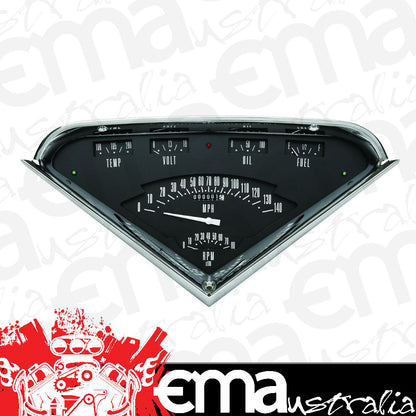 Classic Instruments CITF01B 55 - 59 Chev Truck Tach - Force Package Gauge Set
