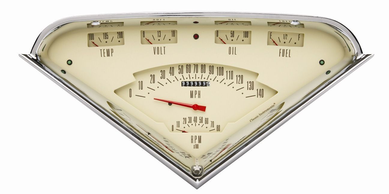 Classic Instruments CITF01T 55 - 59 Chev Truck Tach - Force Package Gauge Set